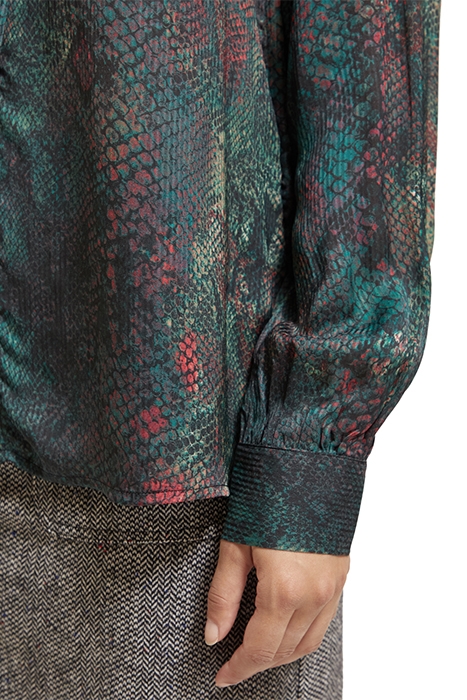 SHIRT WITH TIE NECK SNAKE 7