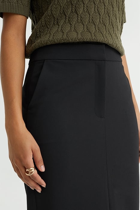 SKIRT MEDIUM LENGTH BLACK 6