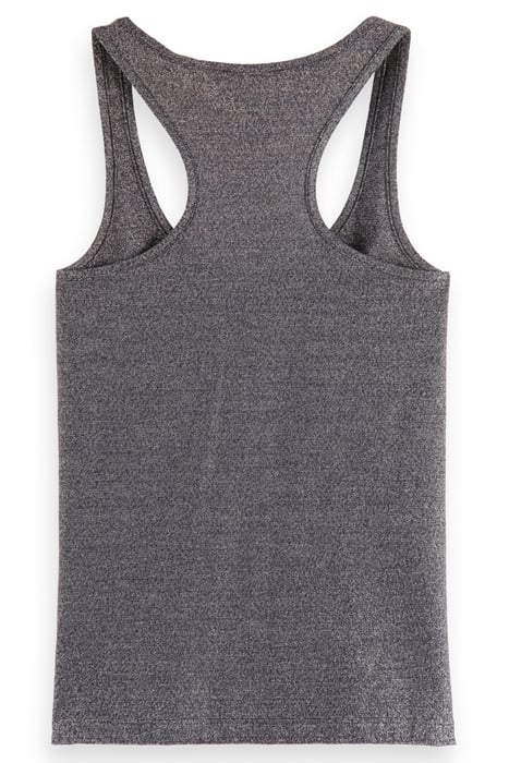 GLITTER TANK CHARCOAL 5