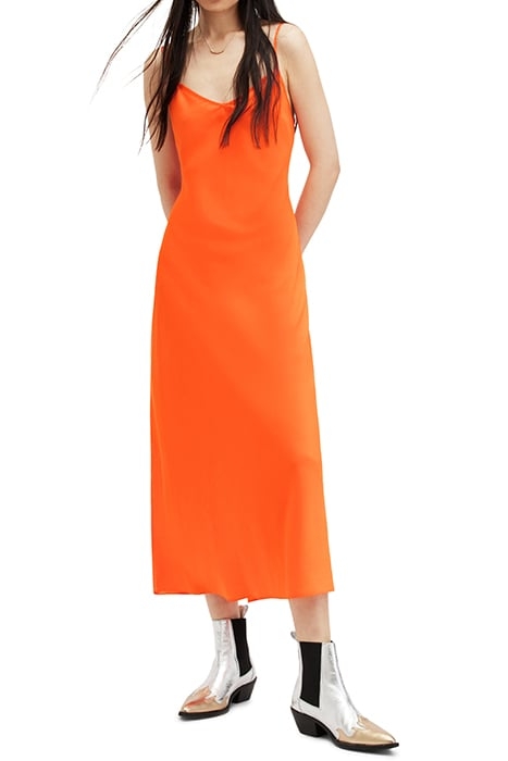 BRYONY DRESS ZESTY ORANGE 1