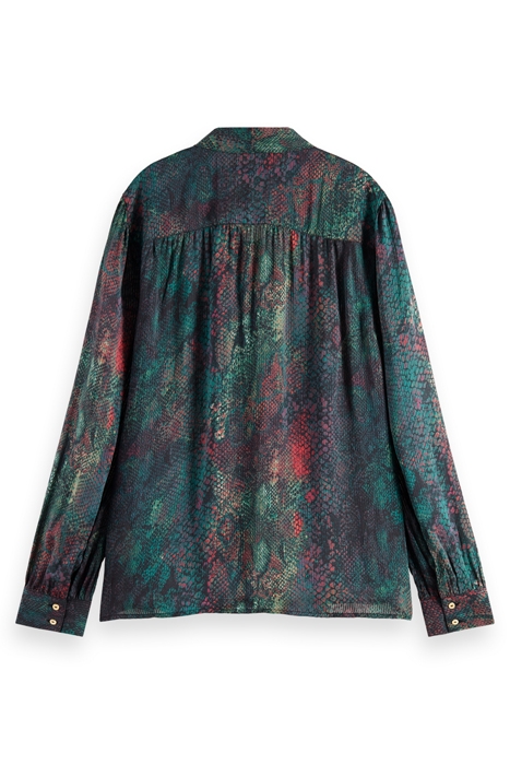 SHIRT WITH TIE NECK SNAKE 4