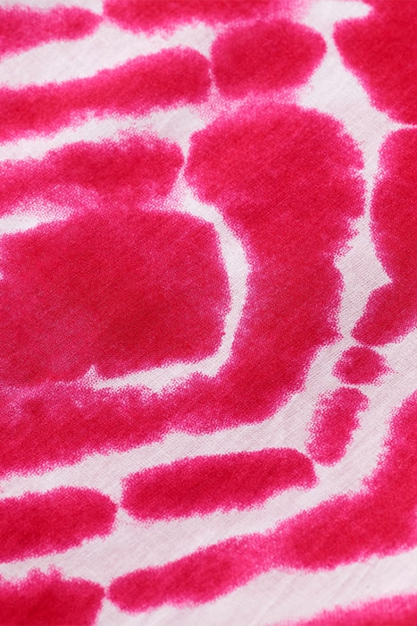 OVERSIZED SHIRT WITH PRINT DISCO TIE DYE POP PINK 7