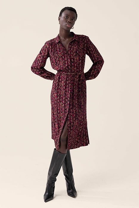 DRESS MID LENGTH PINK 4