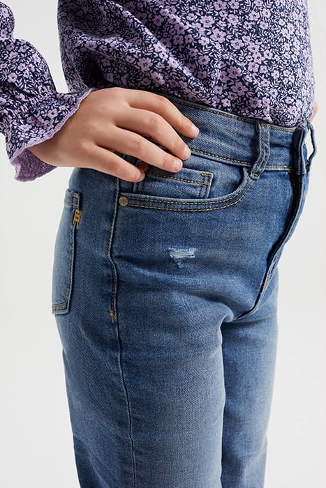 5-POCKET HIGH RISE BLUE 5