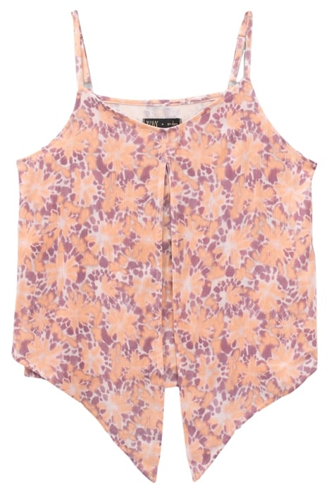 GIRLS’ VIOLET PSYCHEDELIC FLOWER PRINT CAMISOLE 4