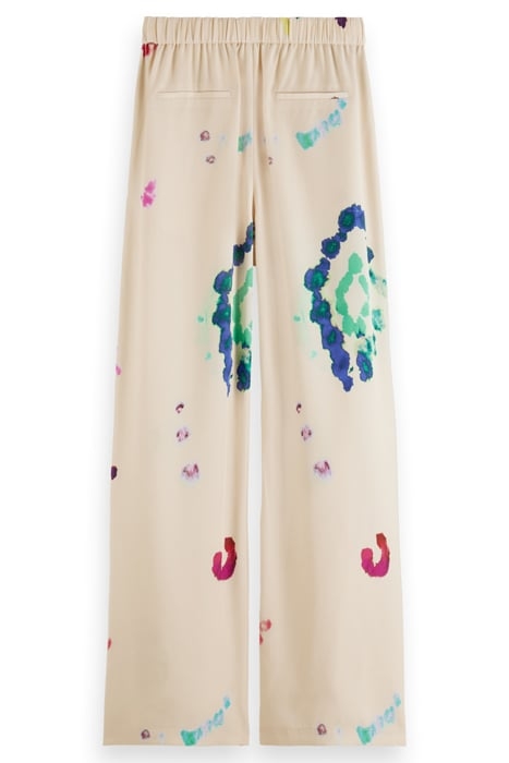 ELENI - HIGH RISE WIDE LEG PYJAMA PANTS GALAXY DYE SOFT ICE 5