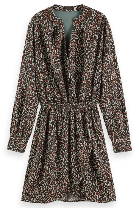 ELASTICATED WAIST MINI DRESS CREATURES OF THE NIGHT FIELD GR 4