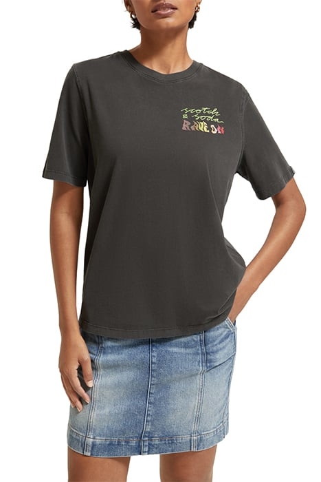 AMSTERDAM BEAT RELAXED FIT T-SHIRT EVENING BLACK 1