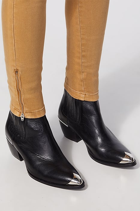 WOMEN'S SLIM LOW-RISE CIGAR JEANS WITH ZIPPER 8