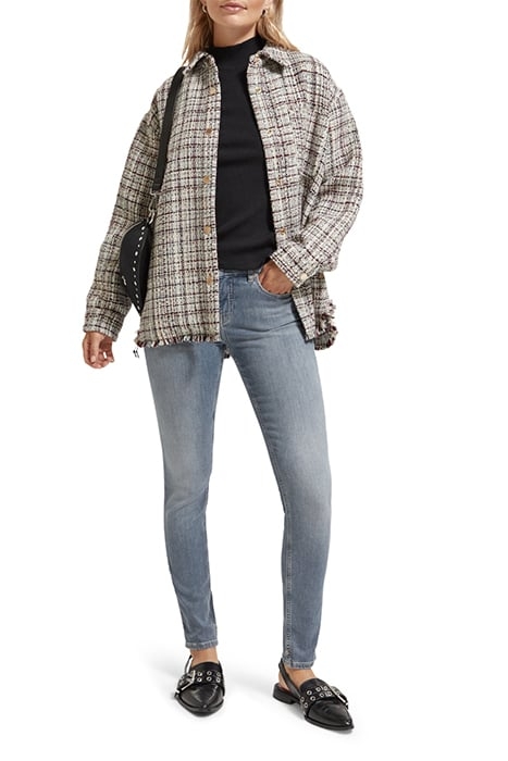 BOHEMIENNE SKINNY JEANS — ELECTRIC BLUE 3