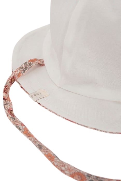 BABY GIRLS’ PEACH MICRO-FLOWER PRINT HAT 7