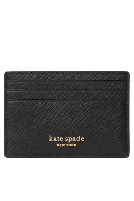 CAMERON SMALL SLIM CARD HOLDER BLACK 1