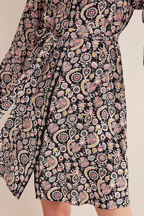 MINI SHIRT DRESS BLACK, TROPIC CHARM 6