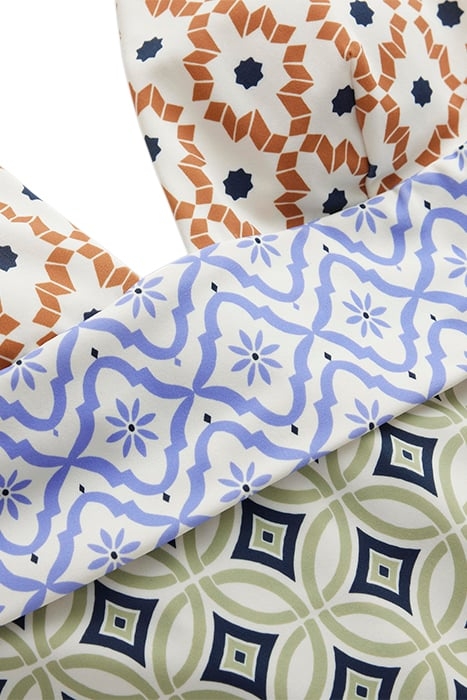 BOW DETAIL HALTER SWIMSUIT MULTI, GEO TRANCE 8