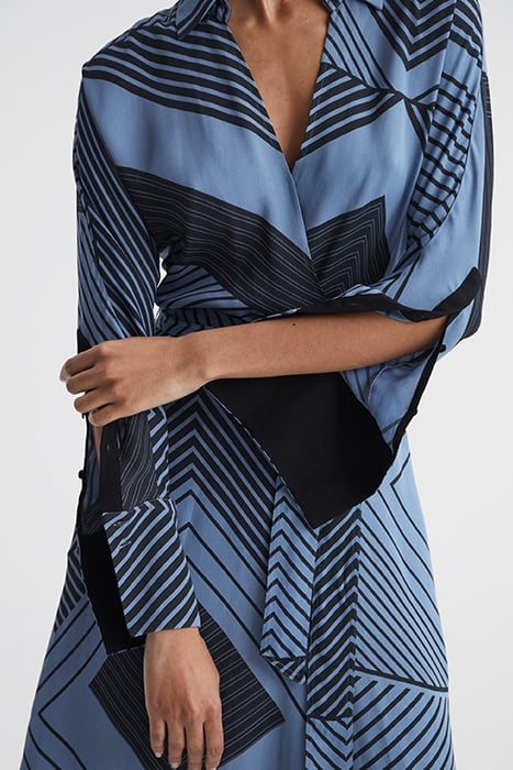 TALIA-SPLICED DRESS BLUE 6