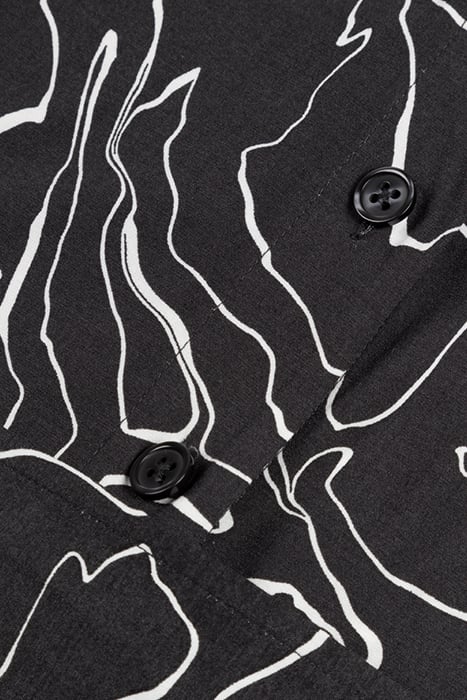 TROUSER WOVEN LONG ALMOST BLACK 5