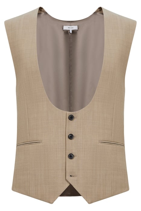 WISH WAISTCOAT OATMEAL 3