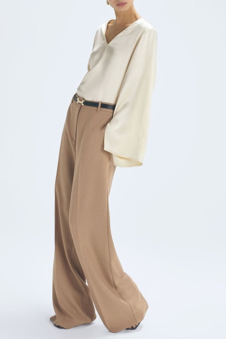 SAFFRON-SPLIT BLOUSE CHAMPAGNE 4