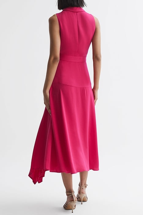 CLAIRE-BELTED DRESS PINK 2