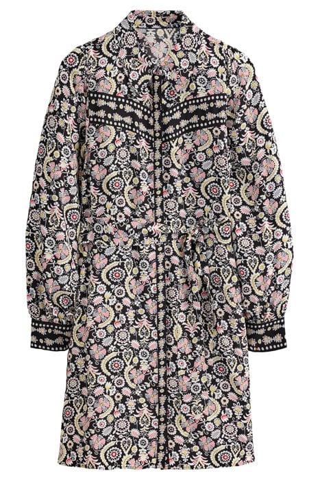 MINI SHIRT DRESS BLACK, TROPIC CHARM 3