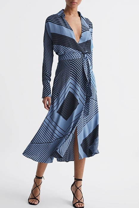 TALIA-SPLICED DRESS BLUE 4
