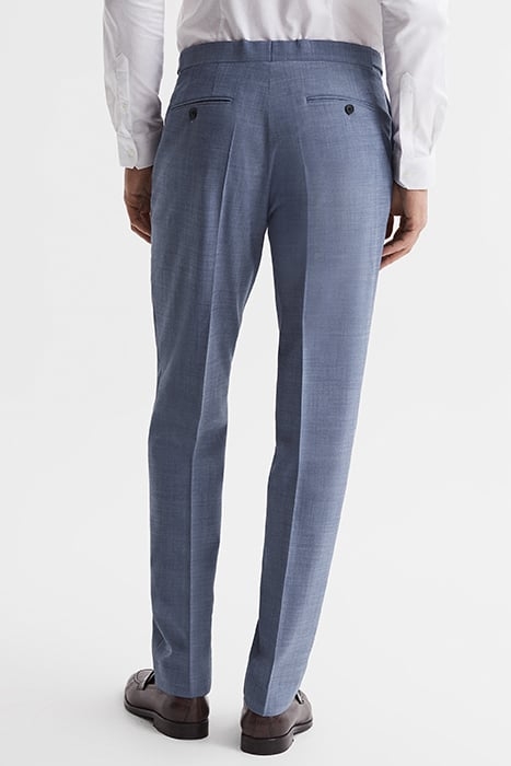 WISH-PLAIN SUIT PANTS BLUE 2