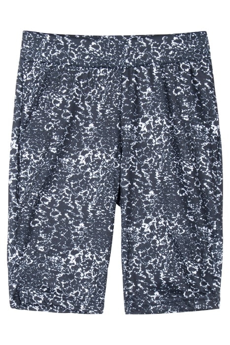 LADIES AOP CYCLE SHORTS 2-PACK BLACK/WHITE+BLACK 4