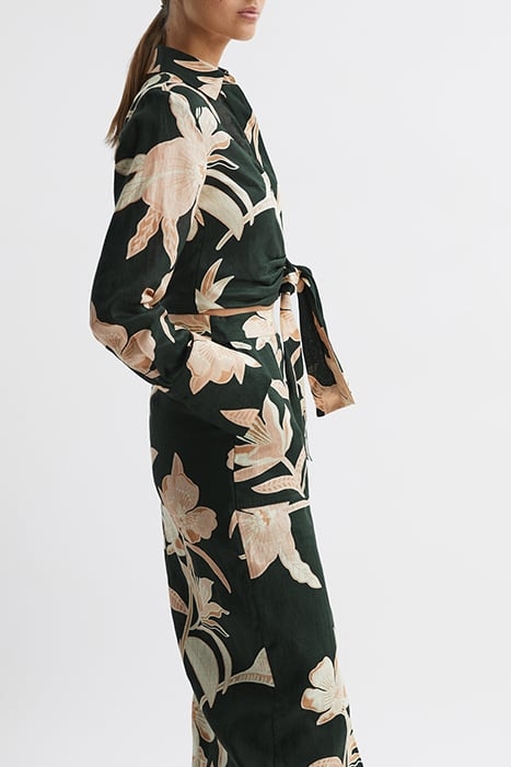 DAHLIA BUTTON-DOWN SHIRT KHAKI 4