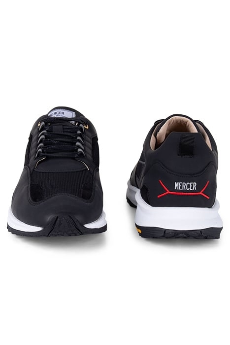 THE ROAD RUNNER - GUM LEATHER BLACK/WHITE 2