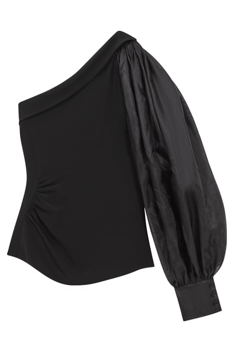 RENEE-EXAGGERATED BLOUSE BLACK 4