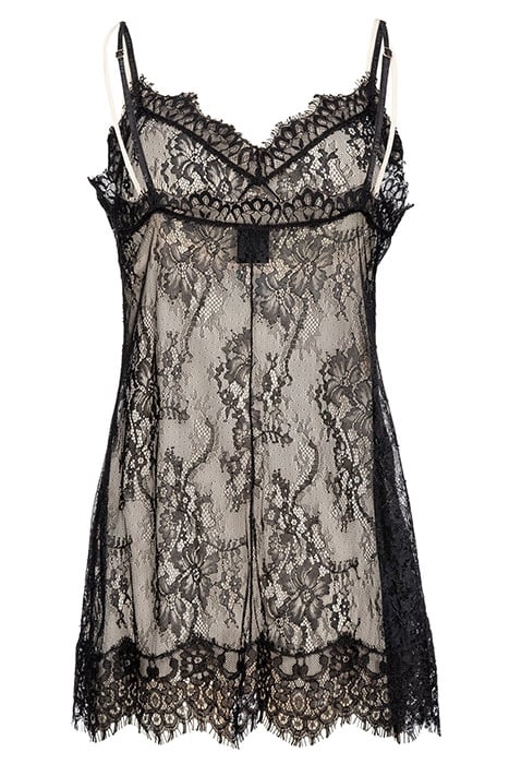 TRAFORATO TOP BLACK/BUTTER 2