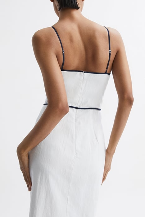 LEONA-STRAPPY DRESS WHITE 5