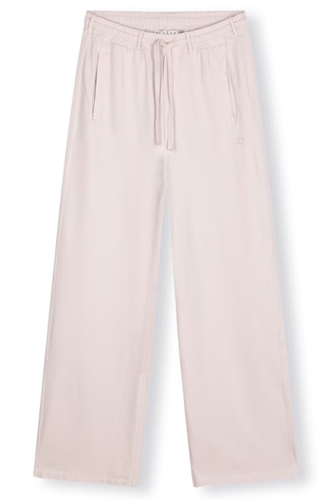 PANTS WASHED JERSEY PALE LILAC 4