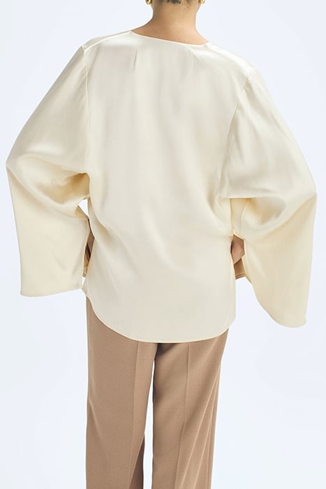 SAFFRON-SPLIT BLOUSE CHAMPAGNE 2