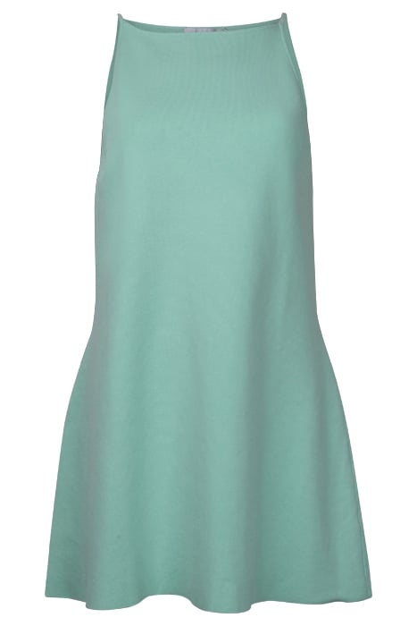ELENA A LINE MINI KNIT DRESS MINT TINT 1