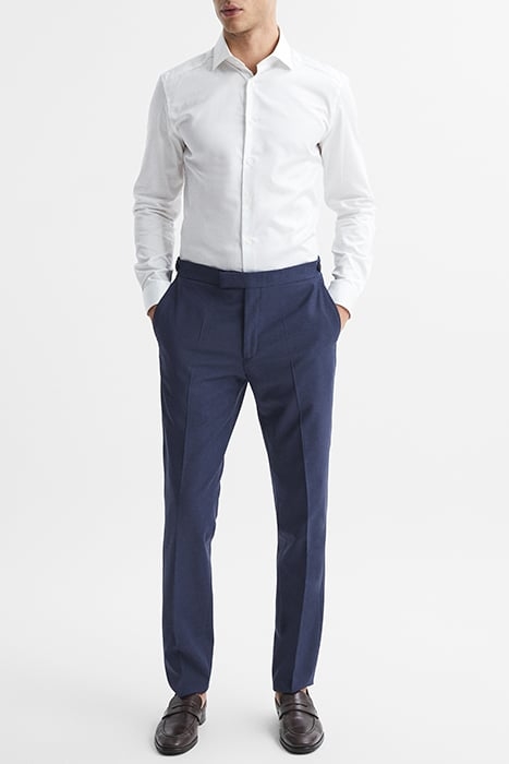 WISH-PLAIN SUIT PANTS BLUE 5