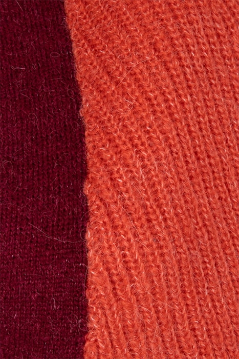 DEHLIA KNITTED CARDI MID ORANGE 3