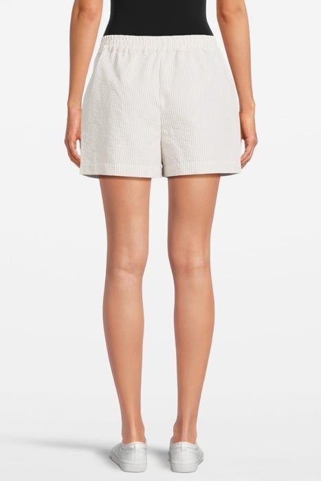 BAY SHORTS SAND-WHITE STRIPE 2
