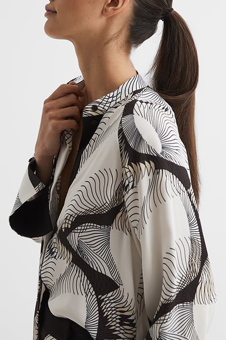 BECCI-LARGE PAJAMAS BLACK/WHITE 5