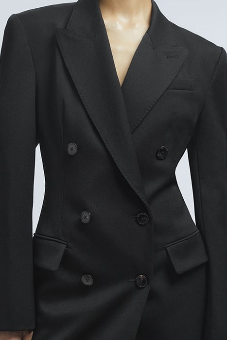 ROSAMUND-TUX DRESS SHIRT BLACK 3