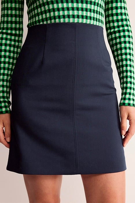 BI-STRETCH MINI SKIRT NAVY 1
