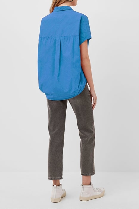 CELE SLEEVELESS RHODES SHRIT BAY BLUE 2