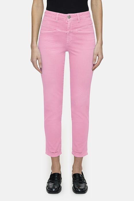PEDAL PUSHER JEANS PINK LILIES 1