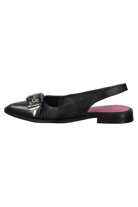 PHIONA LEATHER MULE BLACK 6