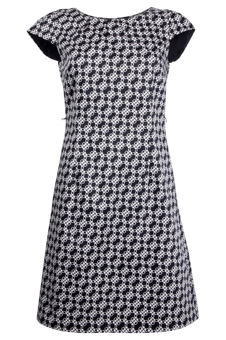 COMMA DRESSES GREY/BLACK 1