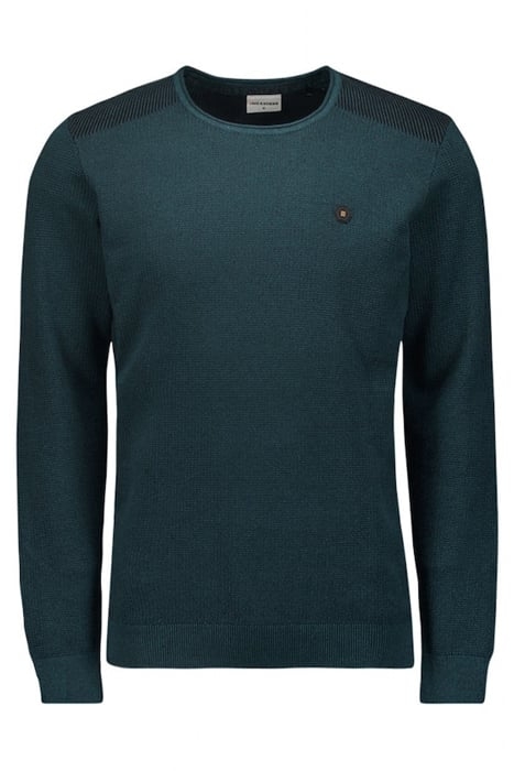 PULLOVER CREWNECK 2 COLOURED JACQUARD OCEAN 4