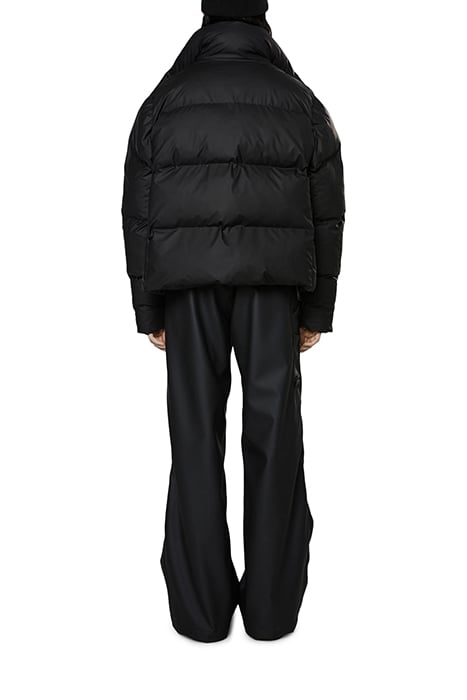 UNISEX BOXY PUFFER JACKET BLACK 2