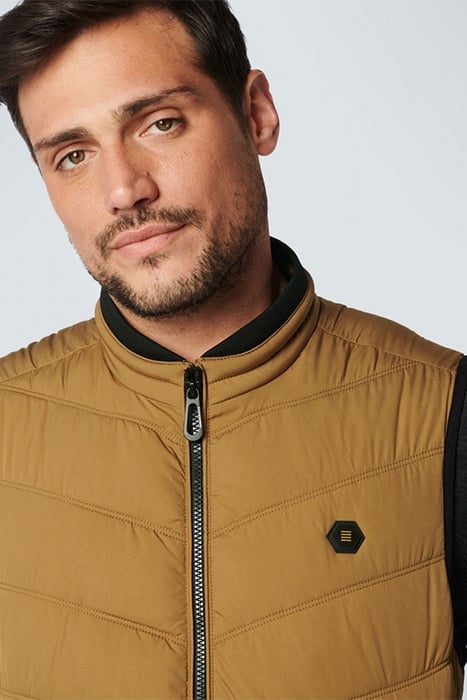 BODYWARMER PADDED LIGHT MOSS 6