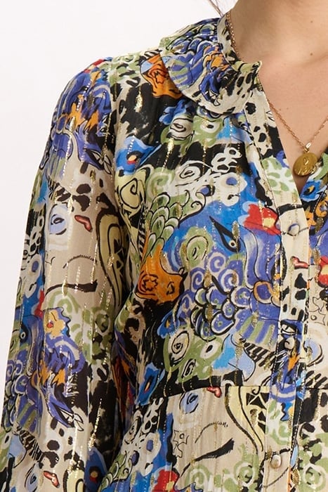 DRESS - GLEAMING GLORY MULTI COLOUR 7