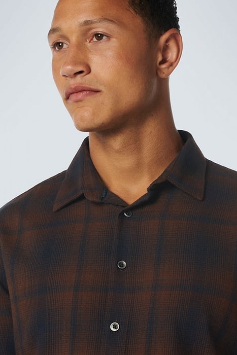 SHIRT CHECK BROWN 6